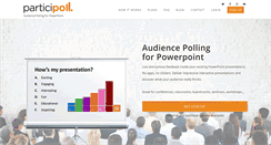 Desktop Screenshot of participoll.com