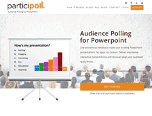 Tablet Screenshot of participoll.com